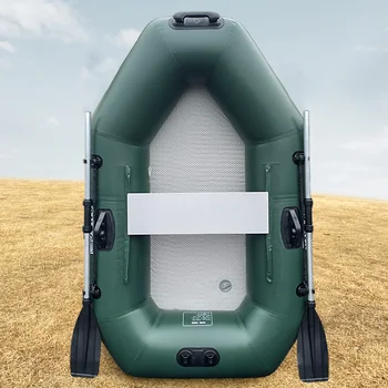 Tappetino ad aria per barca a remi, kayak singolo per la pesca, 1,8 m, accessori gratuiti, giochi acquatici, sport all'aria aperta