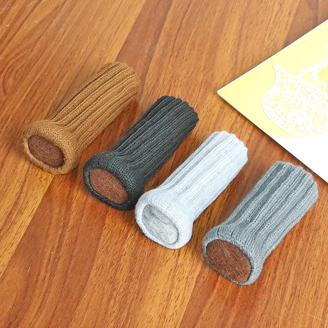 4Pcs Chaussettes pour Chaises Meubles Meubles Pieds Chaussettes