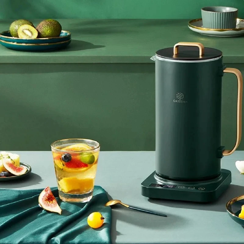 1350ml Electric Kettle Smart Home 304 Stainless Steel liner Automatic Insulation Kettle Temperature Display Quick Kettle 220V