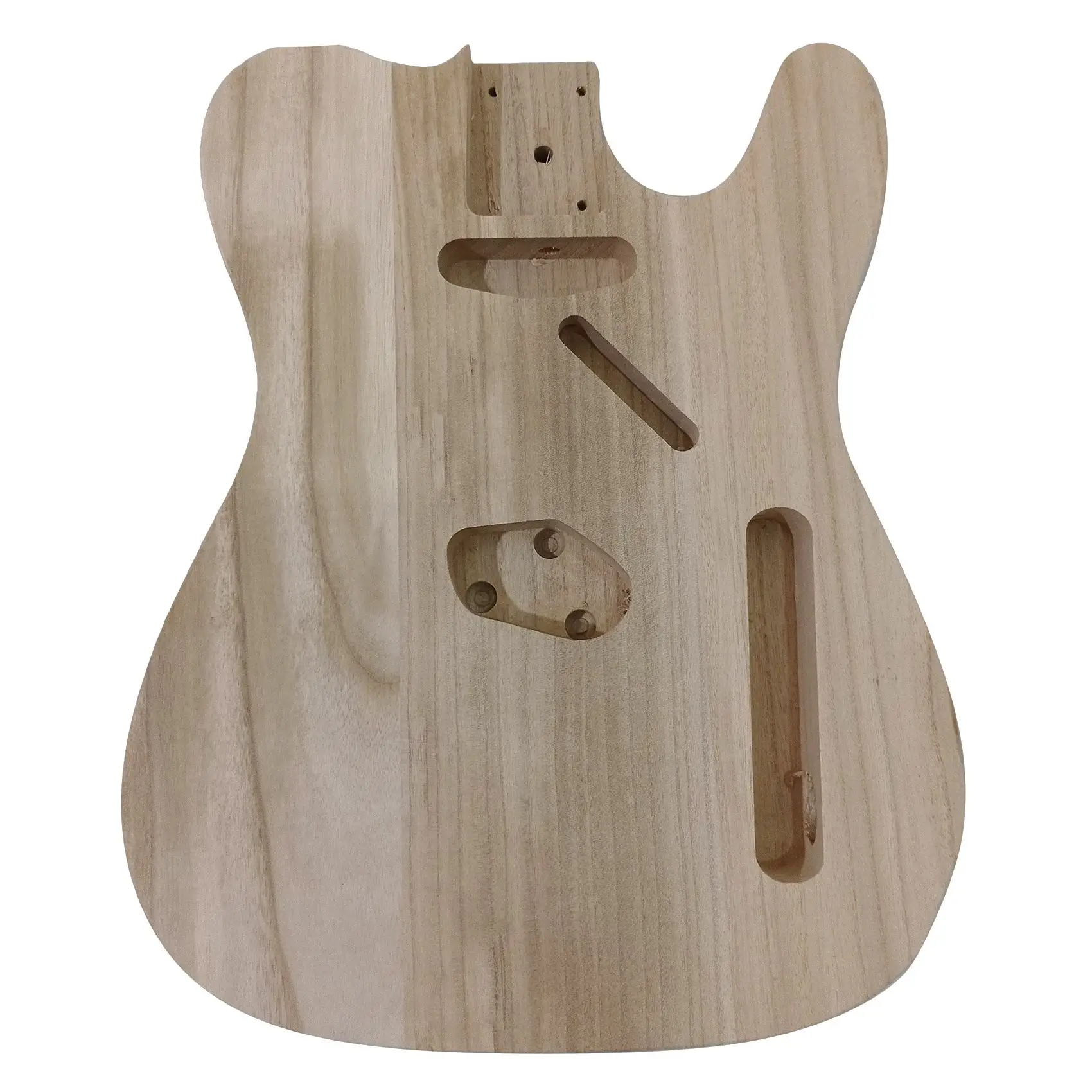 

Unfinished Guitar Body DIY Wood Blank Guitar Barrel for TL Style Bass Guitar Accessories