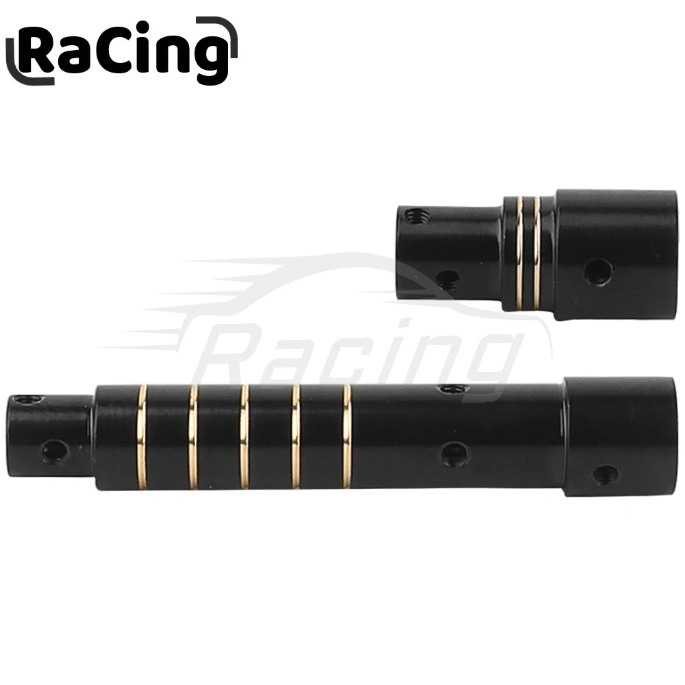 

55g Black Coating Brass Front Axle Tube for 1/10 RC Crawler Axial SCX10 PRO Metal Upgrade Parts