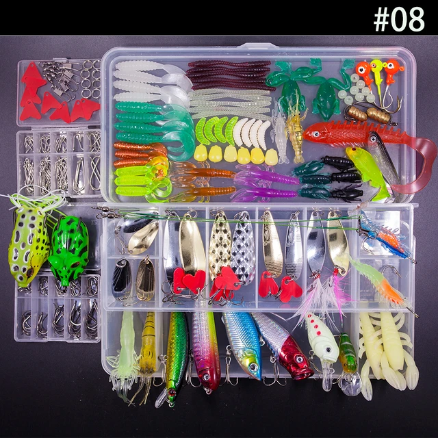 Mixed Colors Fishing Lure Set 20-50pcs Minnow Popper Wobbler Crankbaits  Artificial Plastic Hard Bait Kit Fishing Tackle - AliExpress