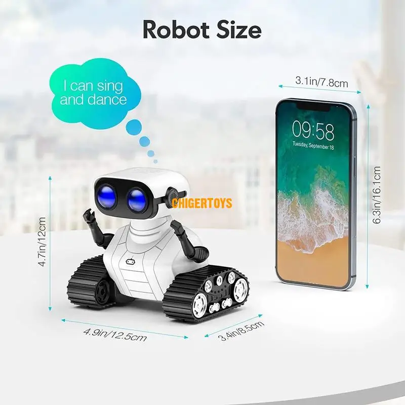 Robot télécommandé - robot contrôlable - robot de conduite - robot -  speelgoed enfants