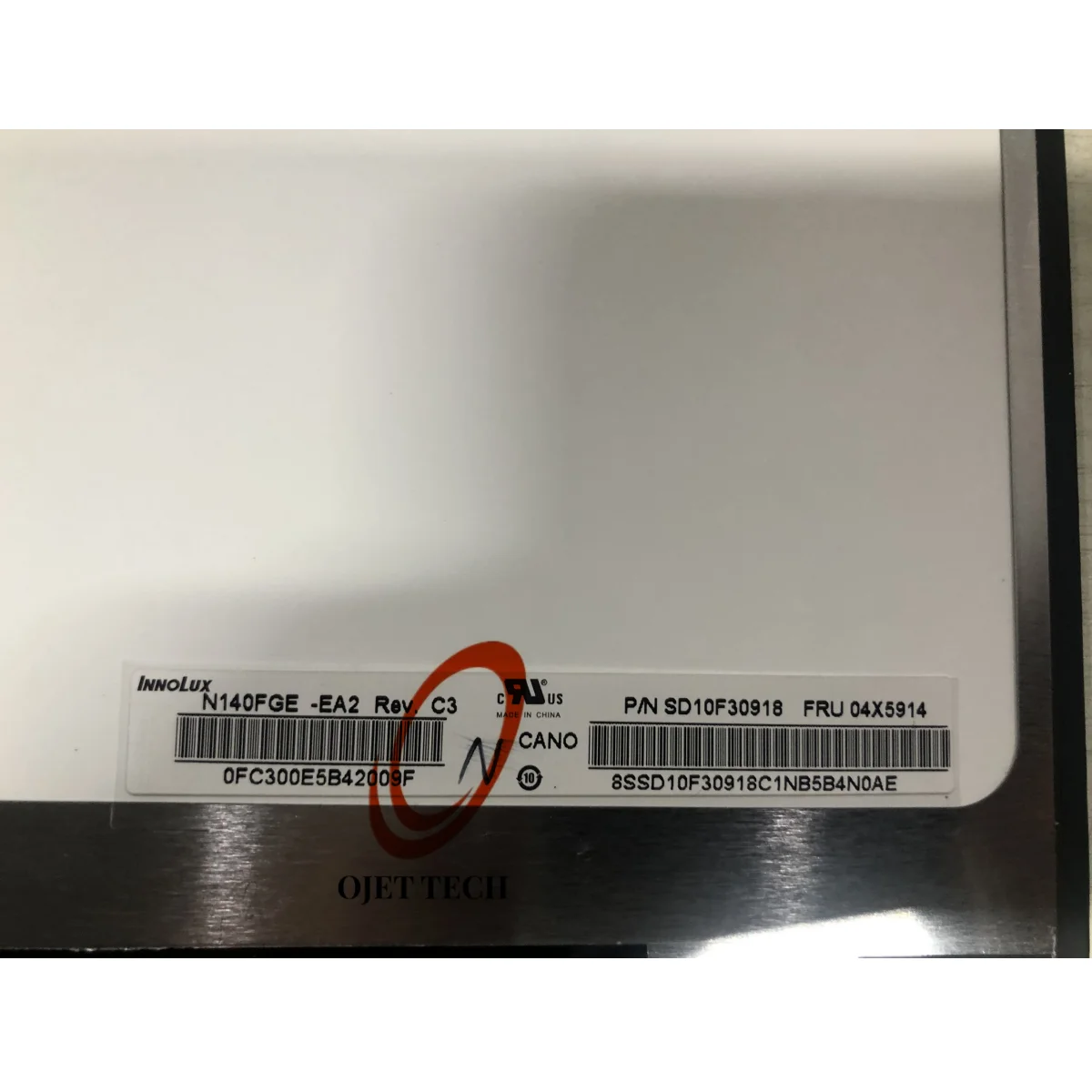 Tela Lcd do Portátil 140 B140rtn03.0 B140rtn02.3 N140fge-e32 Lp140wd2-tpb1 Ltn140kt131600 900 Edp - Imagem 3