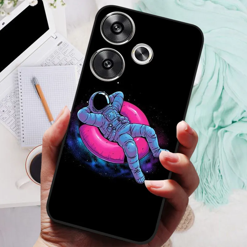 Lion Wolf Black Silicone Soft Case - Protective Phone Cover