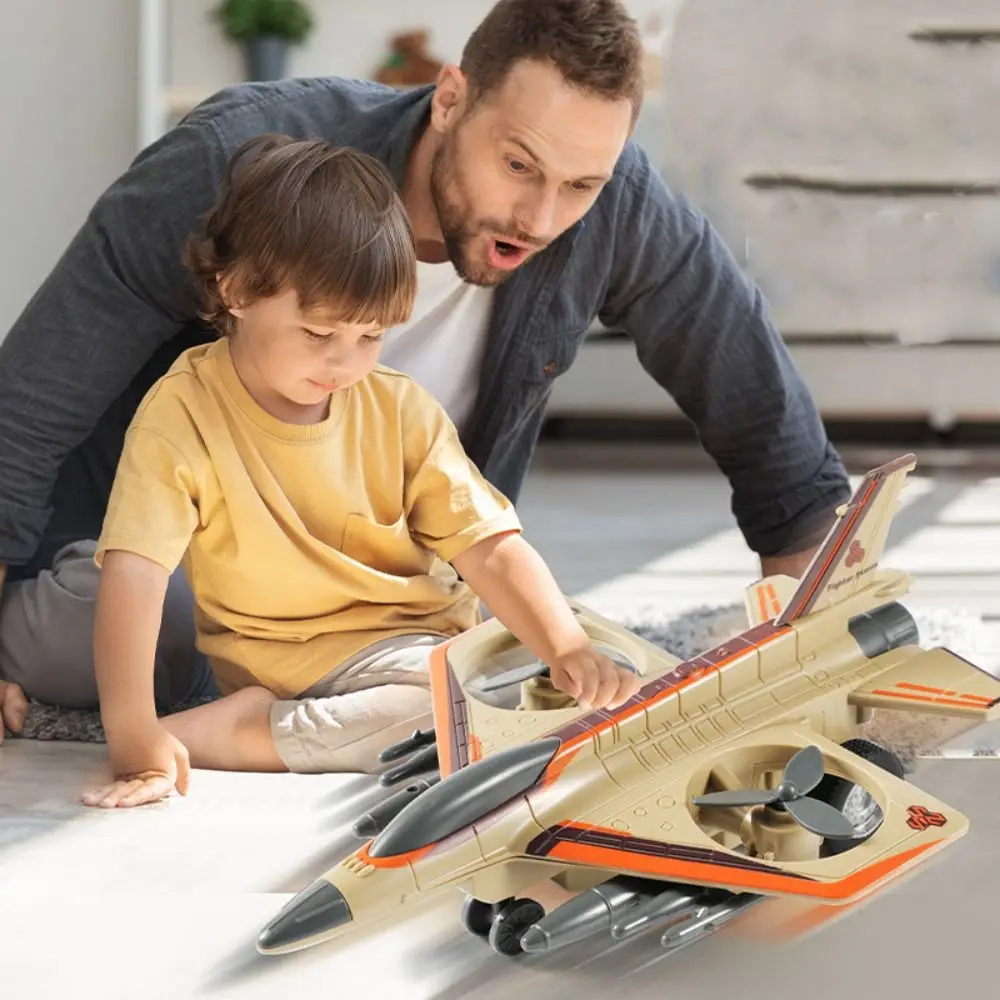 Fighter Jets Simulation Aircraft Toy Educational Learning Friction Powered Aircraft Toy Creative Inertial Inertial Fighter Toy
