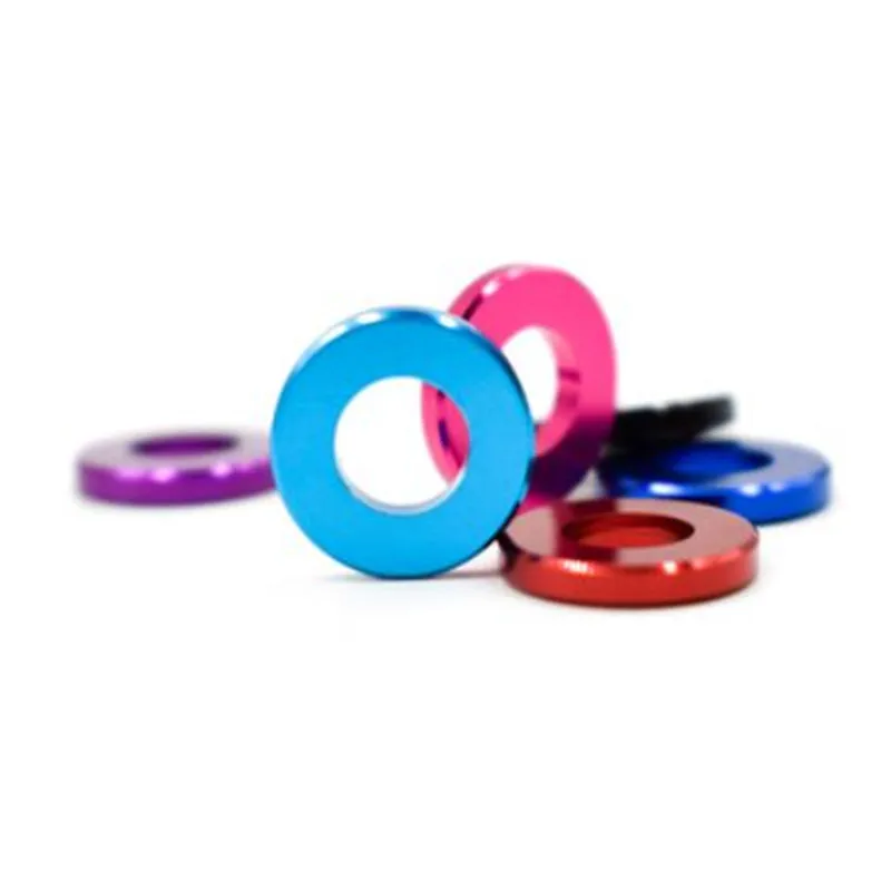 Aluminum Flat Gasket washer for RC part M3 M4 M5 M6 M8 M10 10pcs aluminum washers