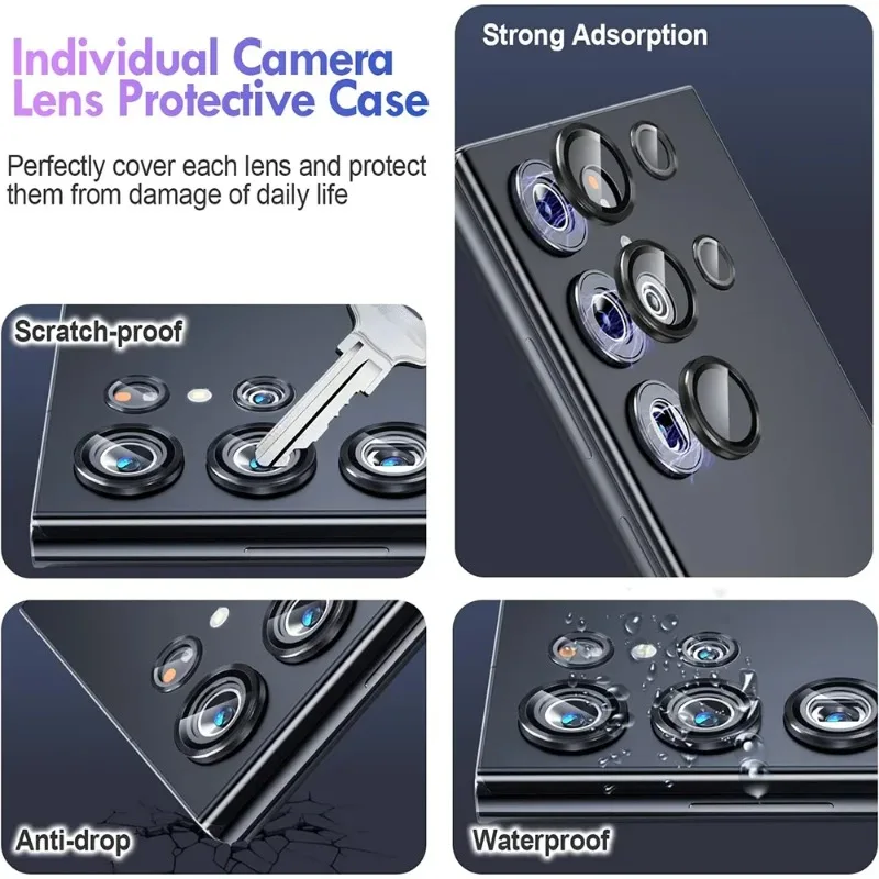Premium Metal Lens Protector for Ultra Camera - Anti-Scratch Glass Cover