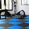 20 Piece Puzzle Fitness Mat Double Sided Interlocking Foam Floor Mat EVA Non Slip Mat Suitable for Yoga and Fitness Equipment 2