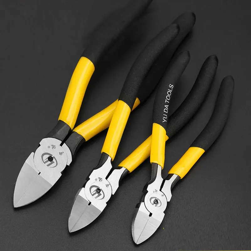 

K50 5-8Inch Electrician Pliers Water Mouth Cutting Pliers Wire Stripping Cable Cutters Side Cutters Cable Burrs Nippers Hand