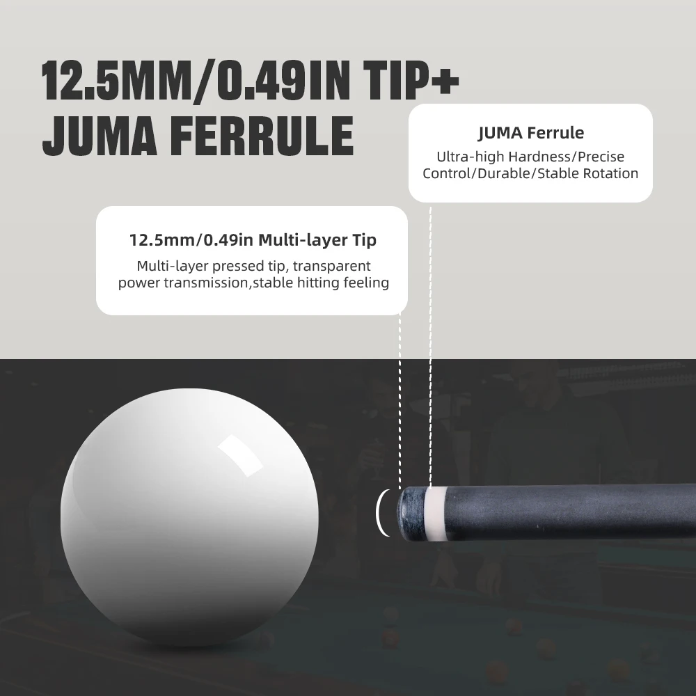 KONLLEN ビリヤード AK-3K カーボンファイバー プールキュー