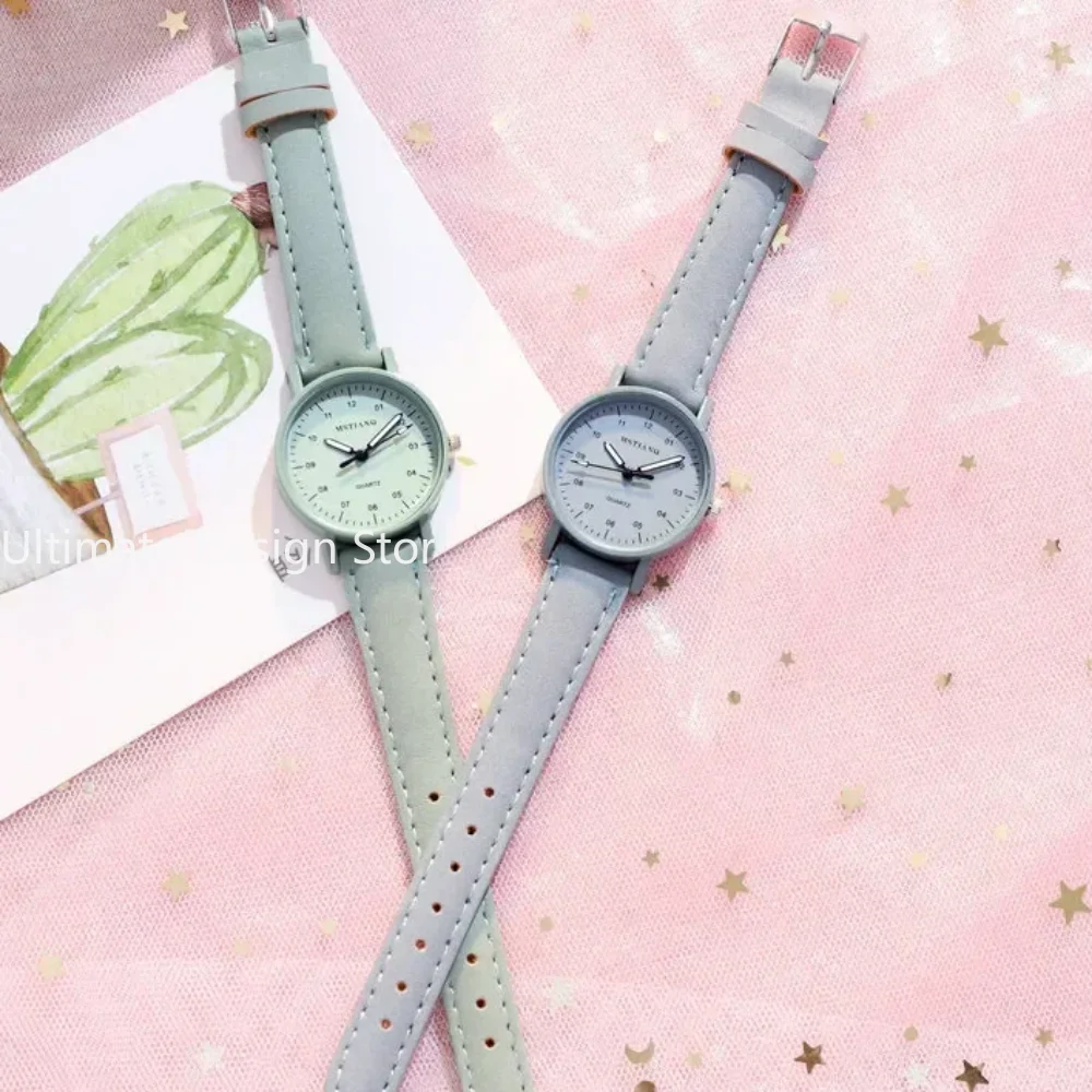 Women Luxury Quartz Watch PU Leather Strap Watches Waterproof Round Dial Retro Bracelet Watch Ladies Girls Wristwatch Reloj 시계 women watches