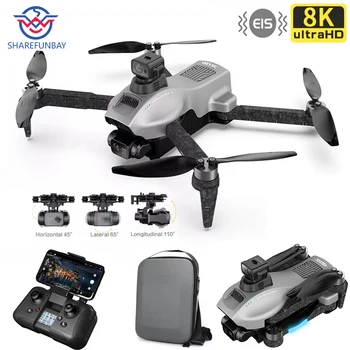 F13 GPS Drone 8K Professional EIS 3-Axis Anti-Shake Gimbal Drones 360° Obstacle Avoidance Brushless Quadcopter RC Distance 5KM 1