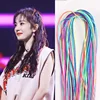 90cm Mix Colorful 4-30Pcs Hair braids Rope strands for african braids Girls DIY Ponytail braids Women Styling Hair Accessories 2