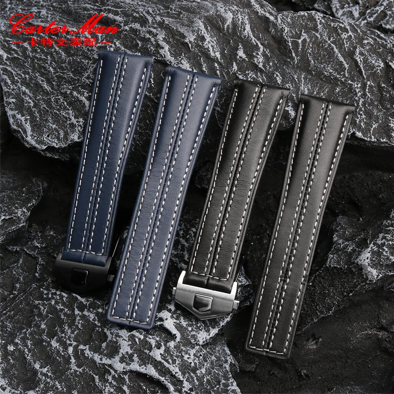 Cinturino In Pelle A Doppia Faccia Per Cinturino Tag Heuer Jacalella Porsche Cinturino Monaco Heritage Serie 6 Cinturino Da Uomo 22Mm