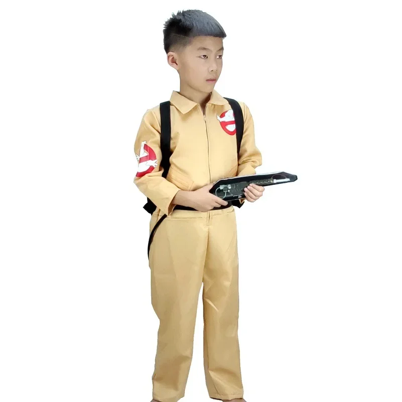 Costumi Da Supereroe Per Bambini Costume Da Bambino Ghostbuster Deluxe Con Cosplay Party Blow Up Proton Pack