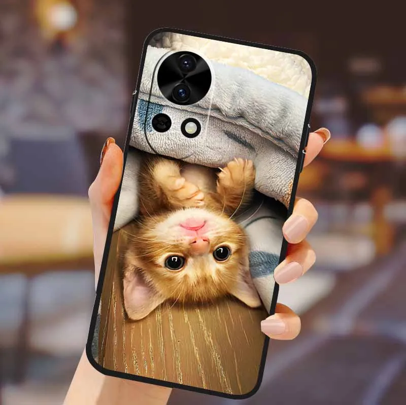 Durable TPU Soft Silicone Phone Case - Protective Back Cover Shield and Bumper