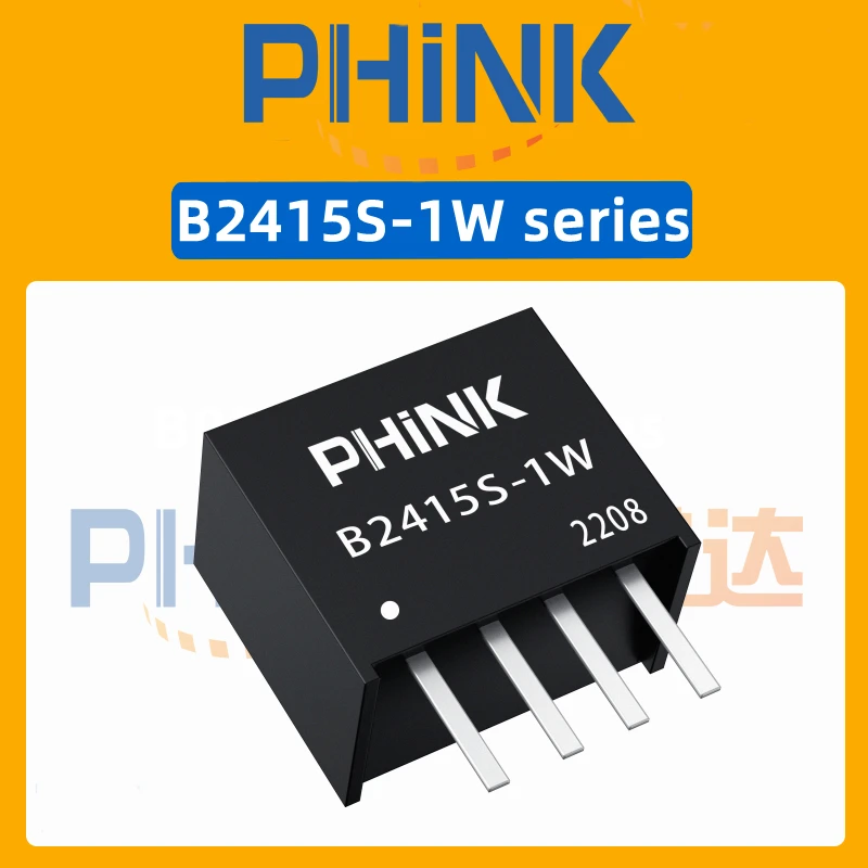 1PCS B2415S-1W B2415S-1WR2 24V to 15V R3 step-down isolated power module precision 12v300ma 3w isolated switching power supply module ac dc step down module 220 to 12v