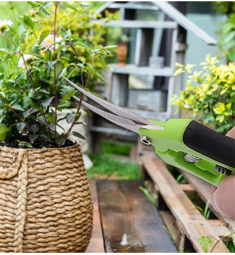 Spring Loaded Stainless Steel Pruners 4