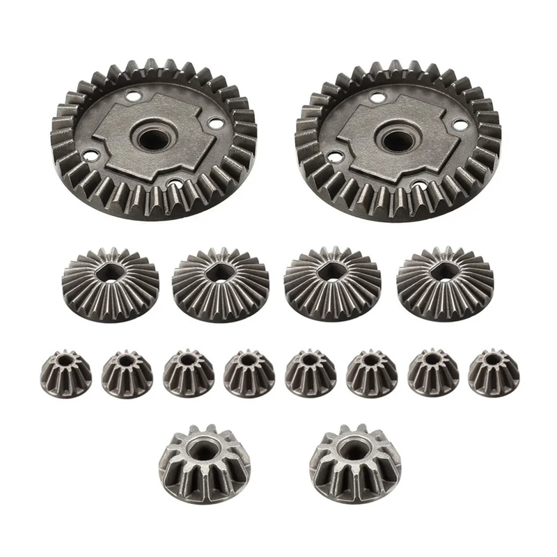 

Комплект дифференциальных зубчатых передач EA1037/38/39 для JLB Racing CHEETAH 11101 21101 J3 Speed 1/10, запчасти для радиоуправляемых автомобилей, 16 шт.