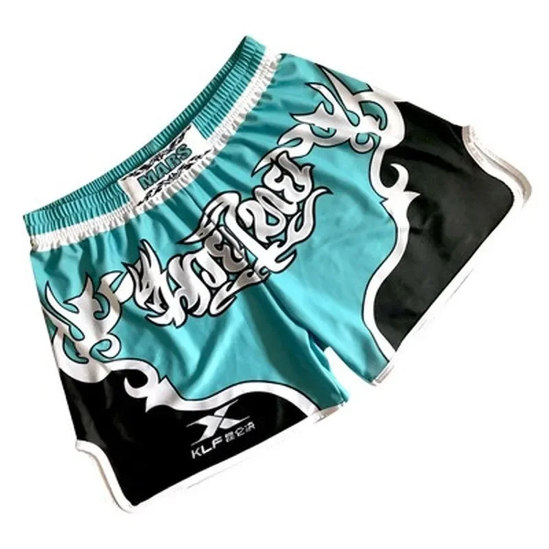 Mma Shorts Crossfit Shorts Mma Boxing Muay Thai Shorts Color Matching Printed Wushu Sanda Rashguard Mma Sport Boxing Trunks Kickboxing