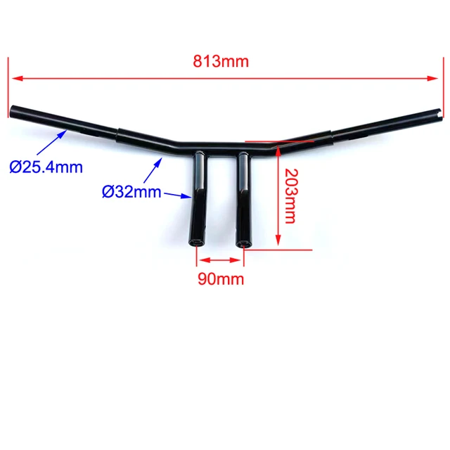 Sportster Mini Apes Fat 1-1/4