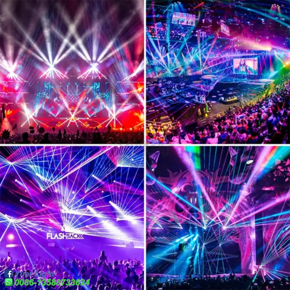 2コ 高輝度 ムービングライト ステージライト六色 舞台照明 2コ 高輝度