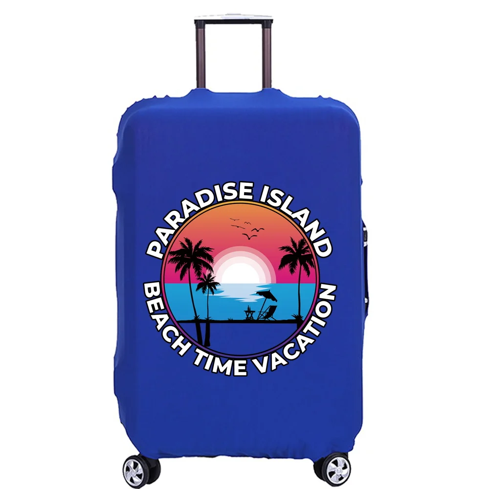 Travel Essentials Suitcase Case for Traveling Accessories Trolley Protector Luggage Cover Holiday Print Dust Protective Covers