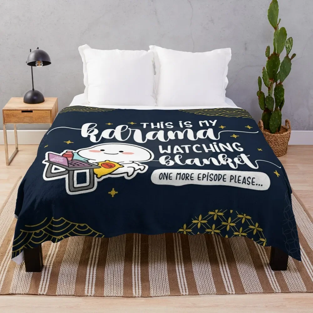 

Это одеяло для наблюдения за Kdrama, подарок для фанатов Kdrama, одеяло для дивана, кровати, туристические набивные одеяла