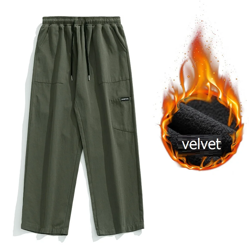 Men's Fashion Work Slacks Outdoor Wear-resistant Mountaineering Loose Trousers Work Clothes Street Fashion Cargo Pants y2k pants