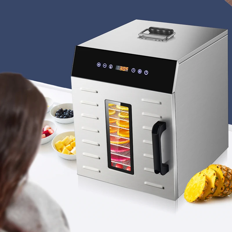 8 Layers Dryer Food Machine Fruit Drying Vegetable Food Dehydrator Electric Dryer Drying of Vegetable and Fruits Machine