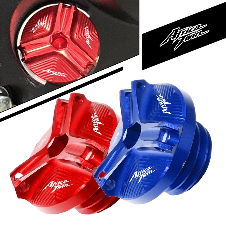 

M20*2.5 For HONDA Africa Twin CRF 1100 1000L CRF1100L CRF1000L Africa Twin Motorbike Oil Filler Cap Cover CNC Aluminum Accessory