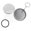 Button Maker Keychains Supplies,58mm/2.25 Inch Pin Making Kit for Button Maker Machine,Metal Button Badge SetsT99C 1