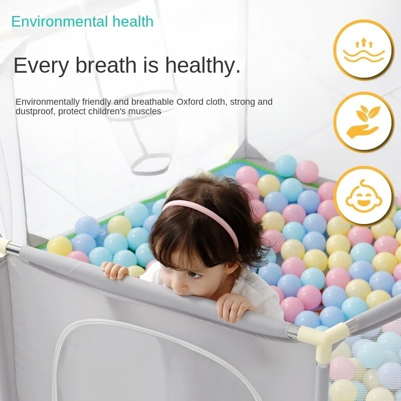 Baby Crawling Playpen Safety Barrier 4
