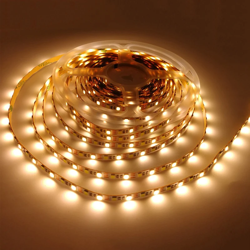 Versatile LED Strip Light with Battery Power - White/Warm White Illumination for Cabinets and Backlighting