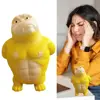 Creative Yellow Squeezing Toys Cartoon Orangutan PVC Gorilla Rebound Toys Decompress Stress Birthday Gift Stress Relief Toys 3