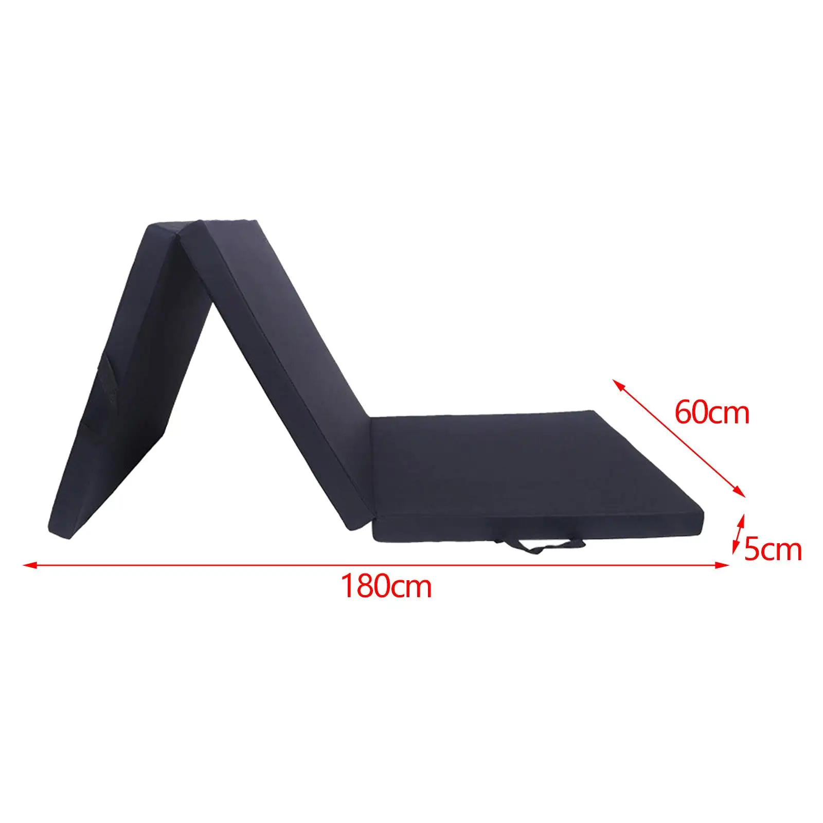 Three Fold Folding Thick Exercise Mat Yoga Pad Men Women Home Gym Yoga Mat for