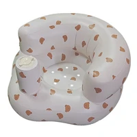 Inflatable Baby Sofa for Babies 3 Months & Up,Children Inflatable Sofa,Baby Seats for Infants, Blow Up with Built in Air Pump 1