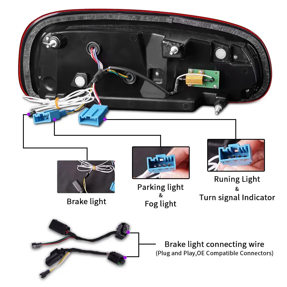 New Led Modify Taillight With Sequential Turning Signal Rear Lamp For MINI Clubman F54 2015- Union Jack