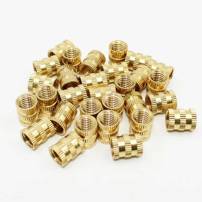 Brass Nut Insert 3D Printer Plastic M2 M3 M4 M5 M6 M8 Threaded Heat Set Insert Soldering Iron Tip Embed Insertion Tool