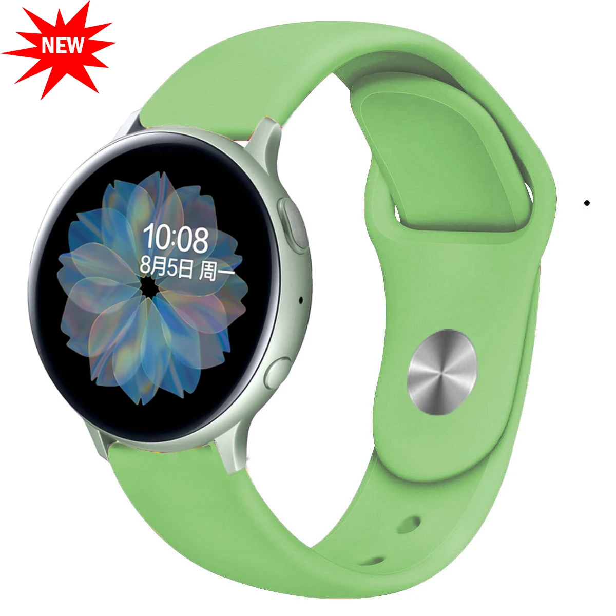 Silicone Replacement Watch Band, 20mm/22mm, Multiple Smartwatch Compatibility