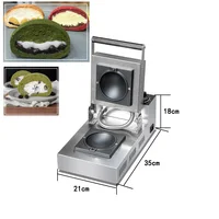 110V/220V Electric Hot Ice Cream Press Hamburger Commercial Insulation Machinery Ice Creams Hamburger Machine 600W 1