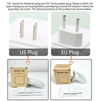 Veilleuse avec capteur de mouvement et lumière LED, prise EU/US, lampe de nuit sans fil pour enfants, pour table de chevet, chambre à coucher 6