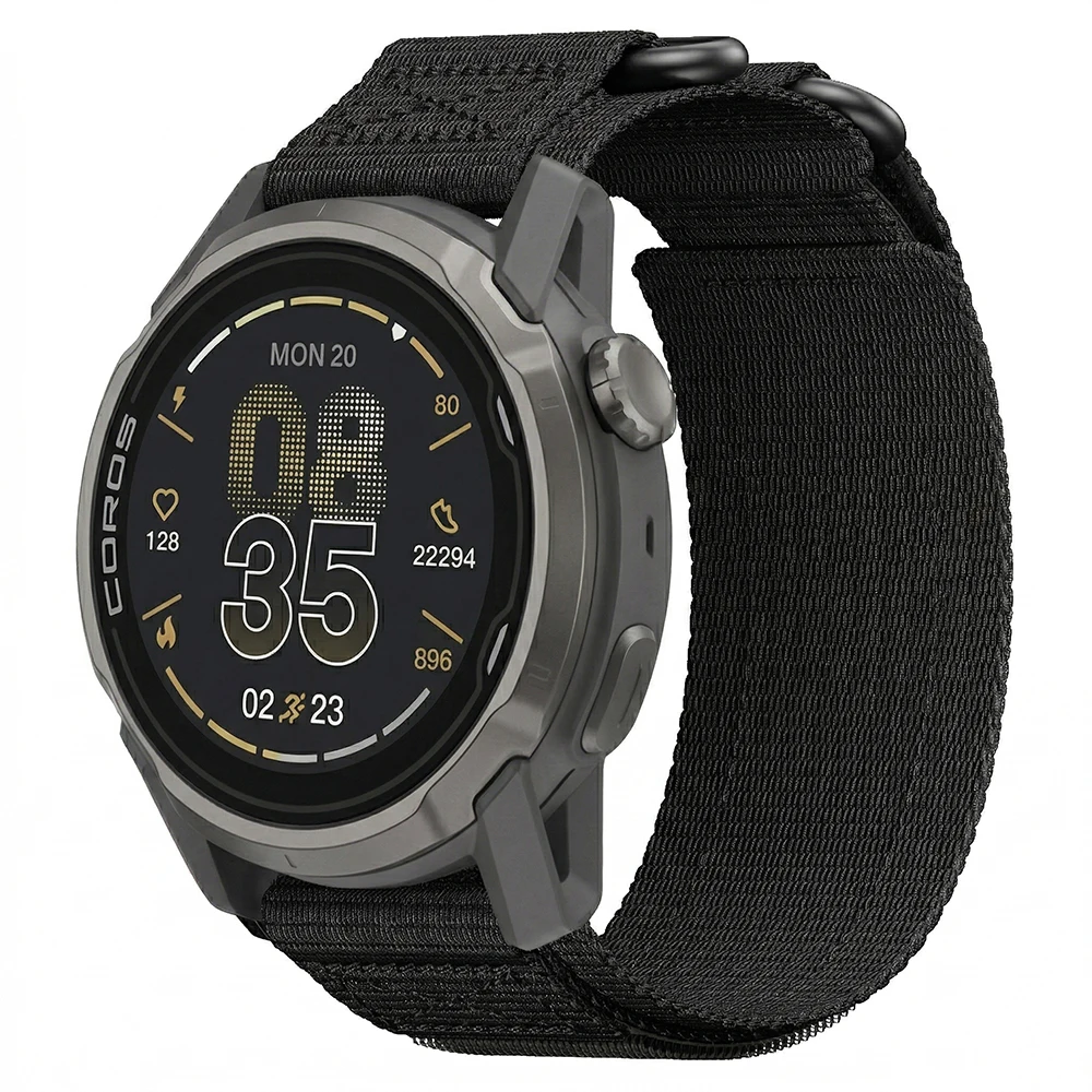Versatile 22mm Hook & Loop Nylon Sports Watch Band – Premium Replacement Wrist Strap