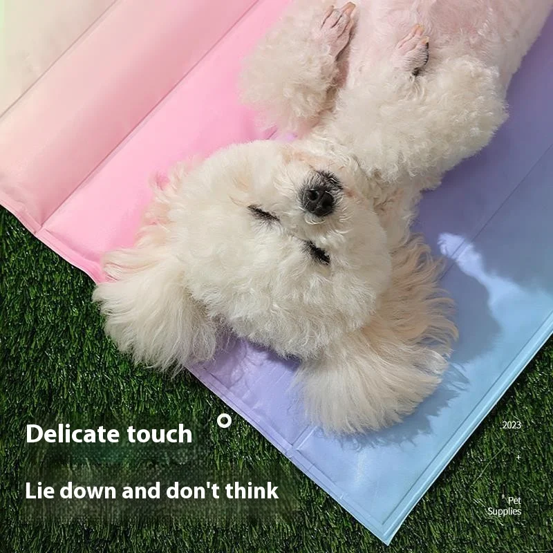 New dog bed for spring and summer breathable dog bed, small and medium-sized cat bed, cat summer sleeping pet mat