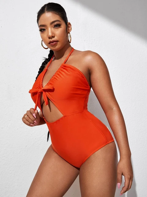 Plus Size Swimsuits Underwire Tummy Control - 2023 New Women Swimsuit One  Piece - Aliexpress