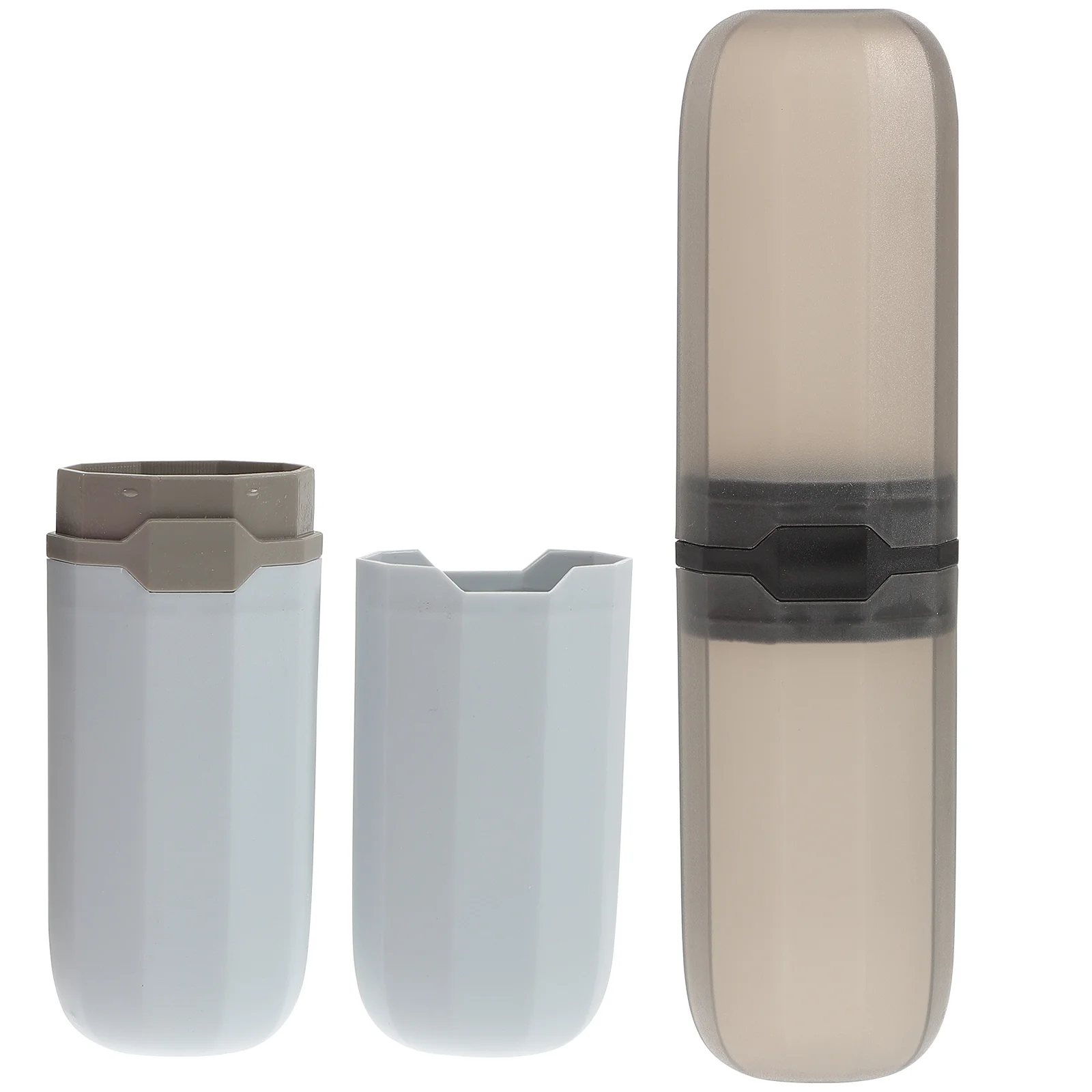 

2Pcs Toothbrush Protective Cover Portable Toothbrush Case Capsule Case for Travel Outdoor