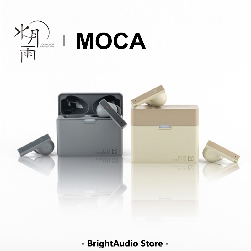MOONDROP MOCA HiFi Sound Quality ANC TWS Low Latency Automatic Reconnection Wireless Charging BASS Control In-ear headphones