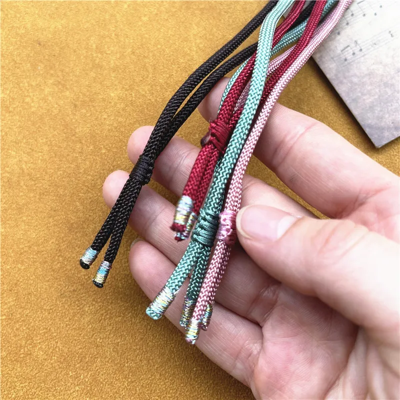 Necklaces Braided Chains DIY Handmade Pendant Adjustable Lanyard Small Round Chain Couple Jewelry Accessories Women Necklace - 6