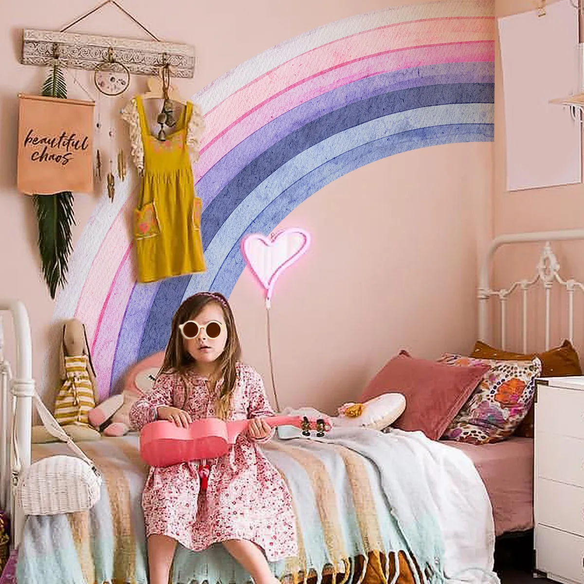 Inspo Girls Unicorn Bed Rainbow Room Little Girl Bedroom